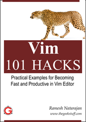 Vim 101 Hacks Book Vim 101 Hacks Book