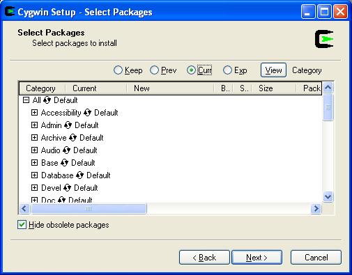 Package Selection Package Selection
