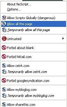 [No Script menu items from status bar]
