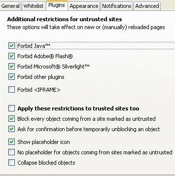 [No Script Option Menu]
