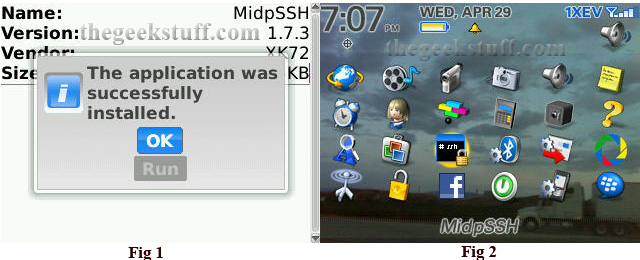 Install SSH Client on BlackBerry Phone Install SSH Client on BlackBerry Phone