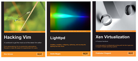 Vim-Lighttpd-Xen-Virtualization 3 Book Giveaway Contest