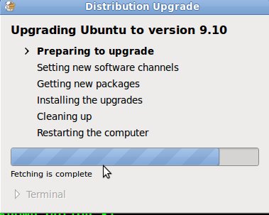 Upgrade to Ubuntu Karmic Koala - Preparing Upgrading Ubuntu to Version 9.10 Upgrade to Ubuntu Karmic Koala - Preparing Upgrading Ubuntu to Version 9.10