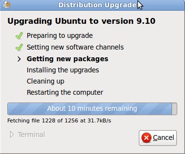 Ubuntu Upgrade Getting new packages Ubuntu Upgrade Getting new packages
