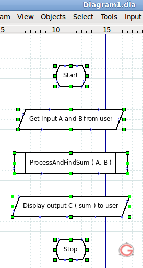 Dia Diagram Aligned Properly - Dia for GNU/Linux, Unix and Windows 