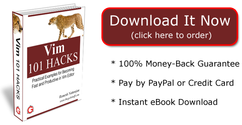 Download Vim 101 Hacks Now Download Vim 101 Hacks Now