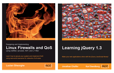 Linux Firewall and Learning jQuery Book